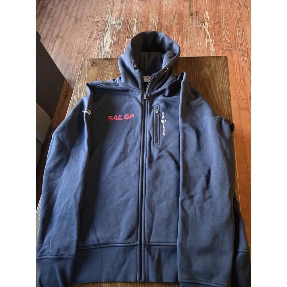 Sail Racing SailGP Crew Full Zip Hoodie Women's XL Navy Performance Jacket